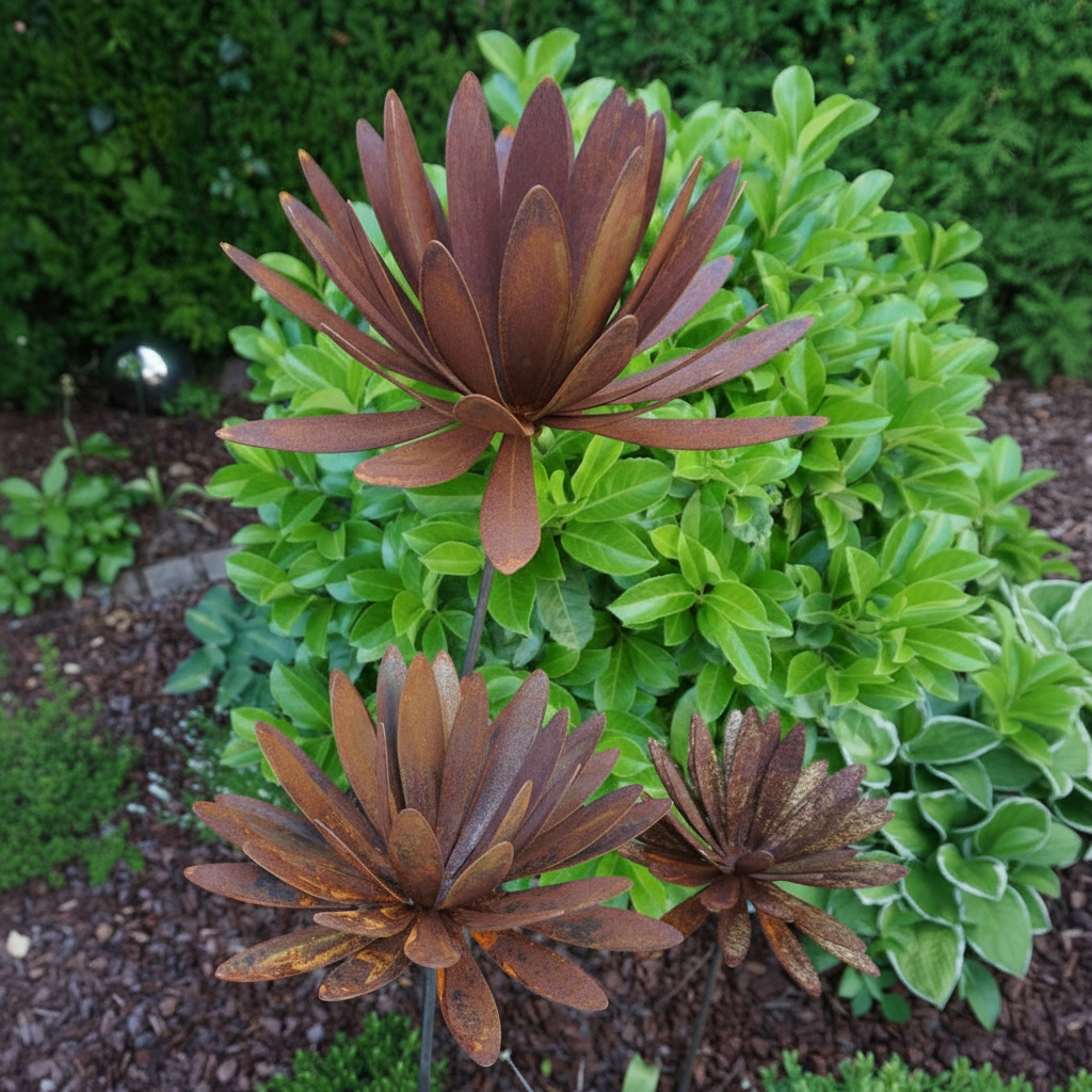 Chrysanthemen Blüte ohne Band