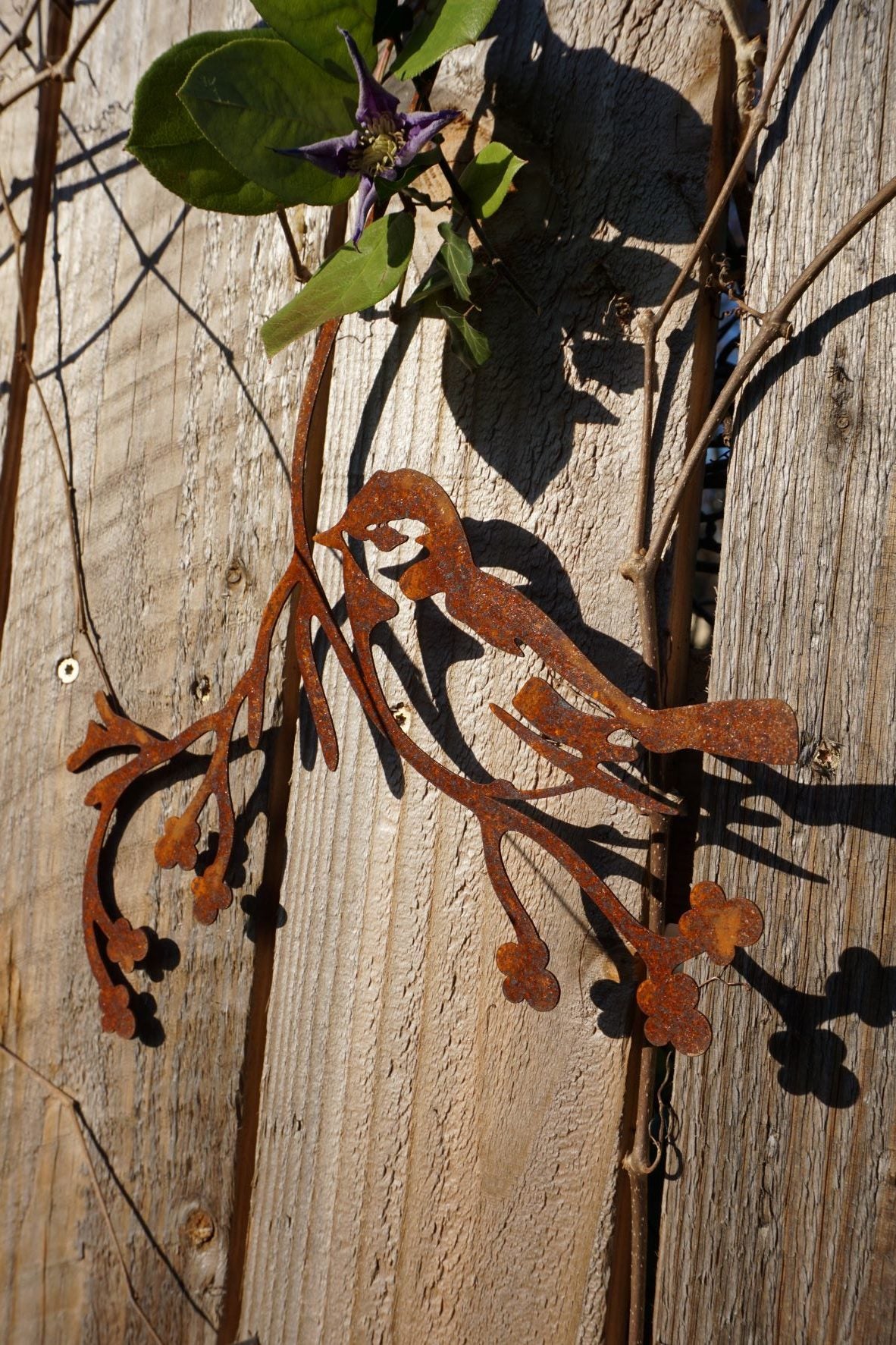 Bird "Flori" on a branch