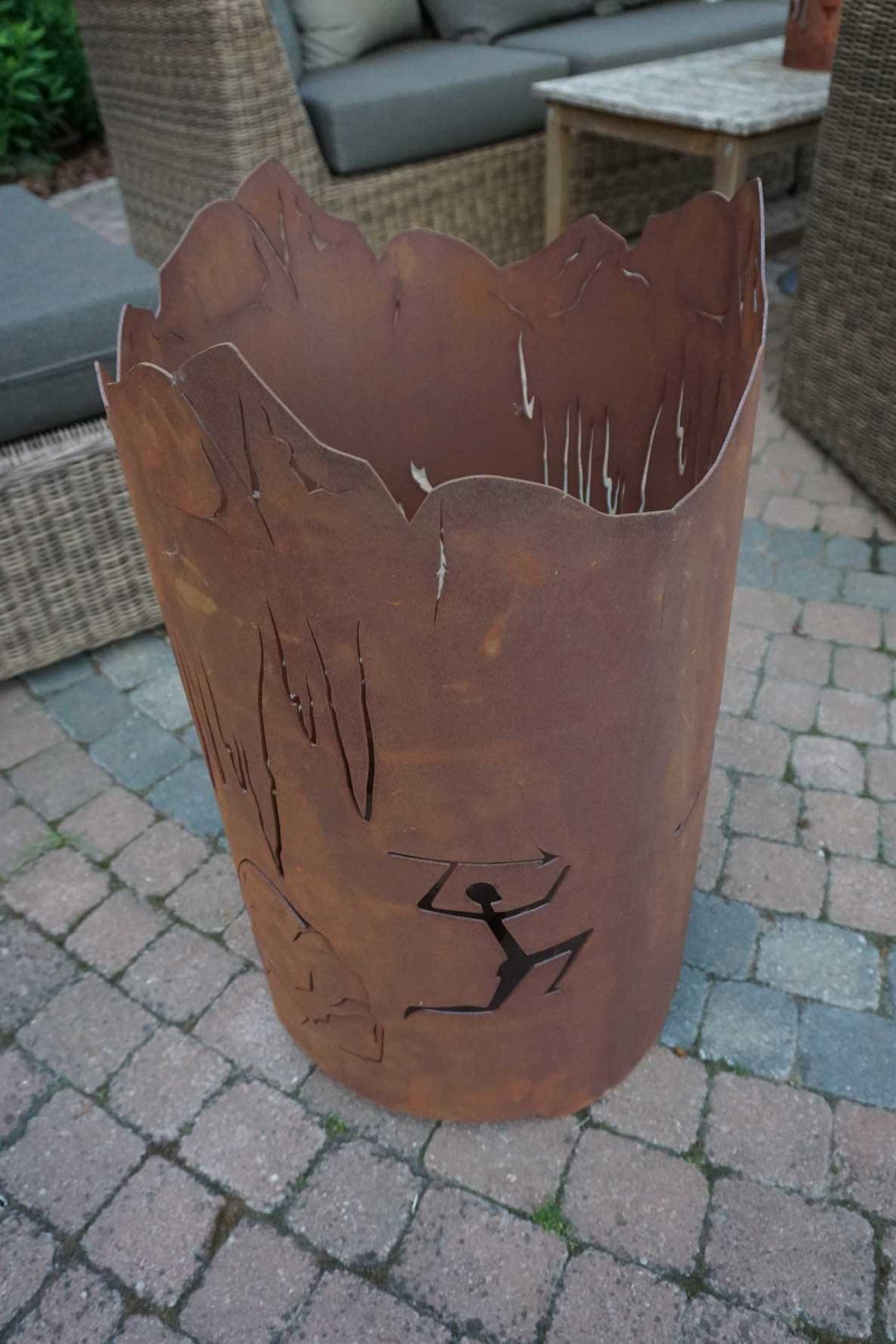 Fire Pit "Cave Painting"