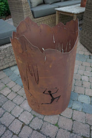 Feuerkorb "Höhlenmalerei"