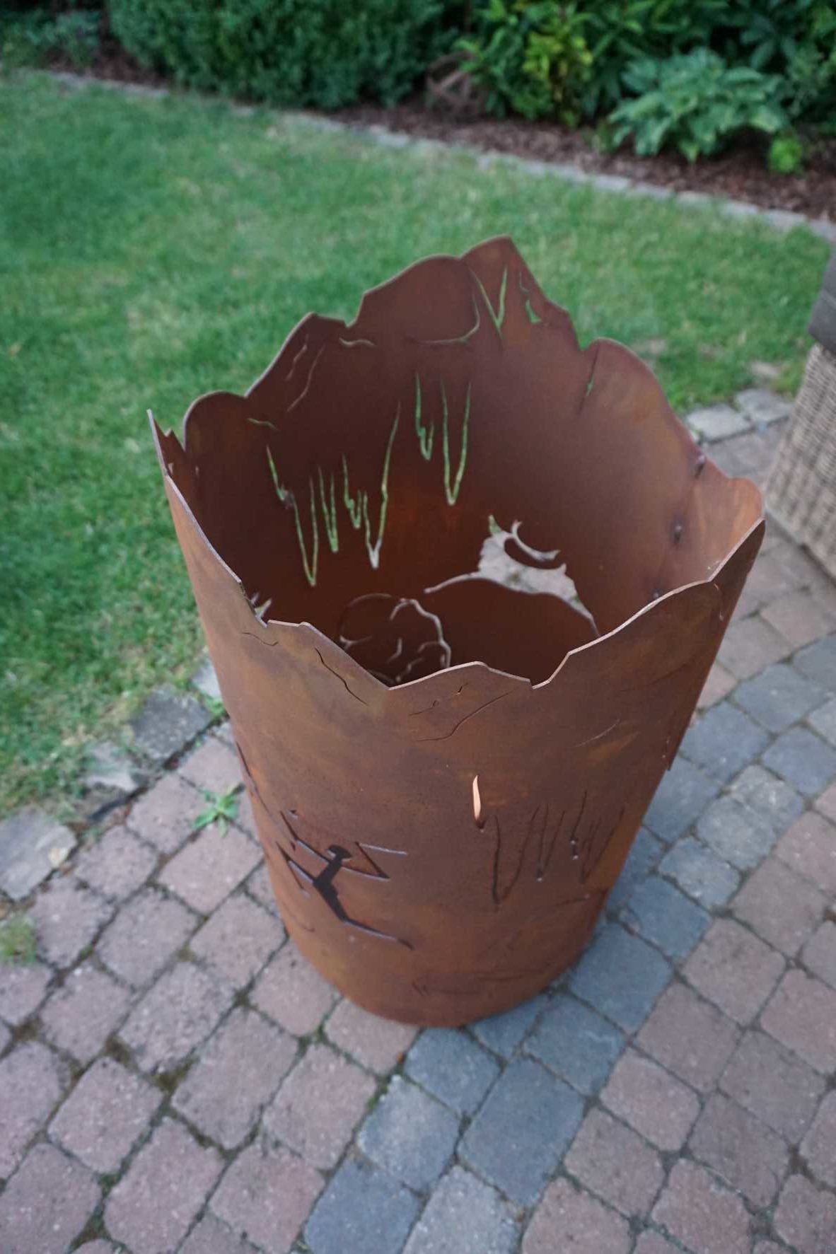 Fire Pit "Cave Painting"