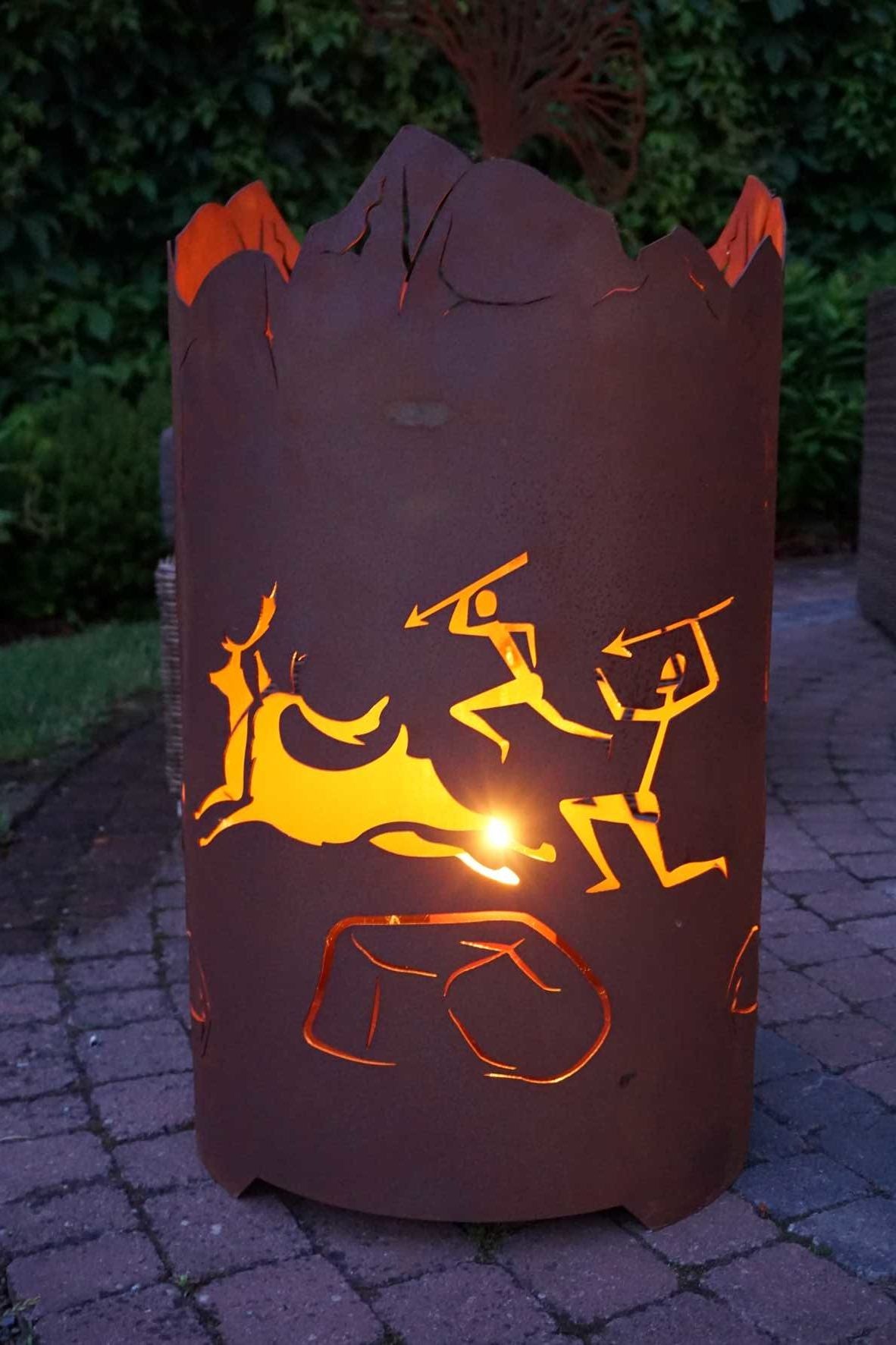 Fire Pit "Cave Painting"