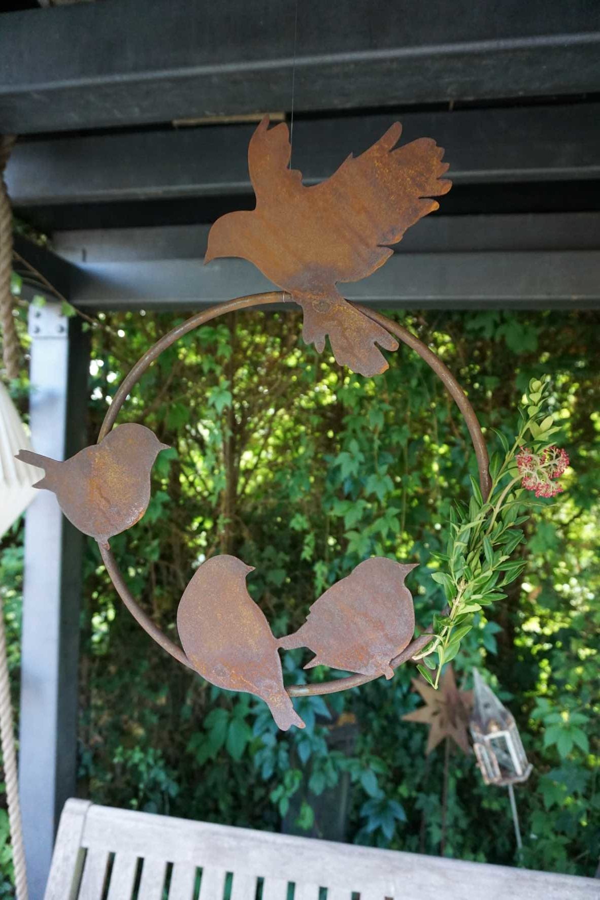 Ring with 4 Birds