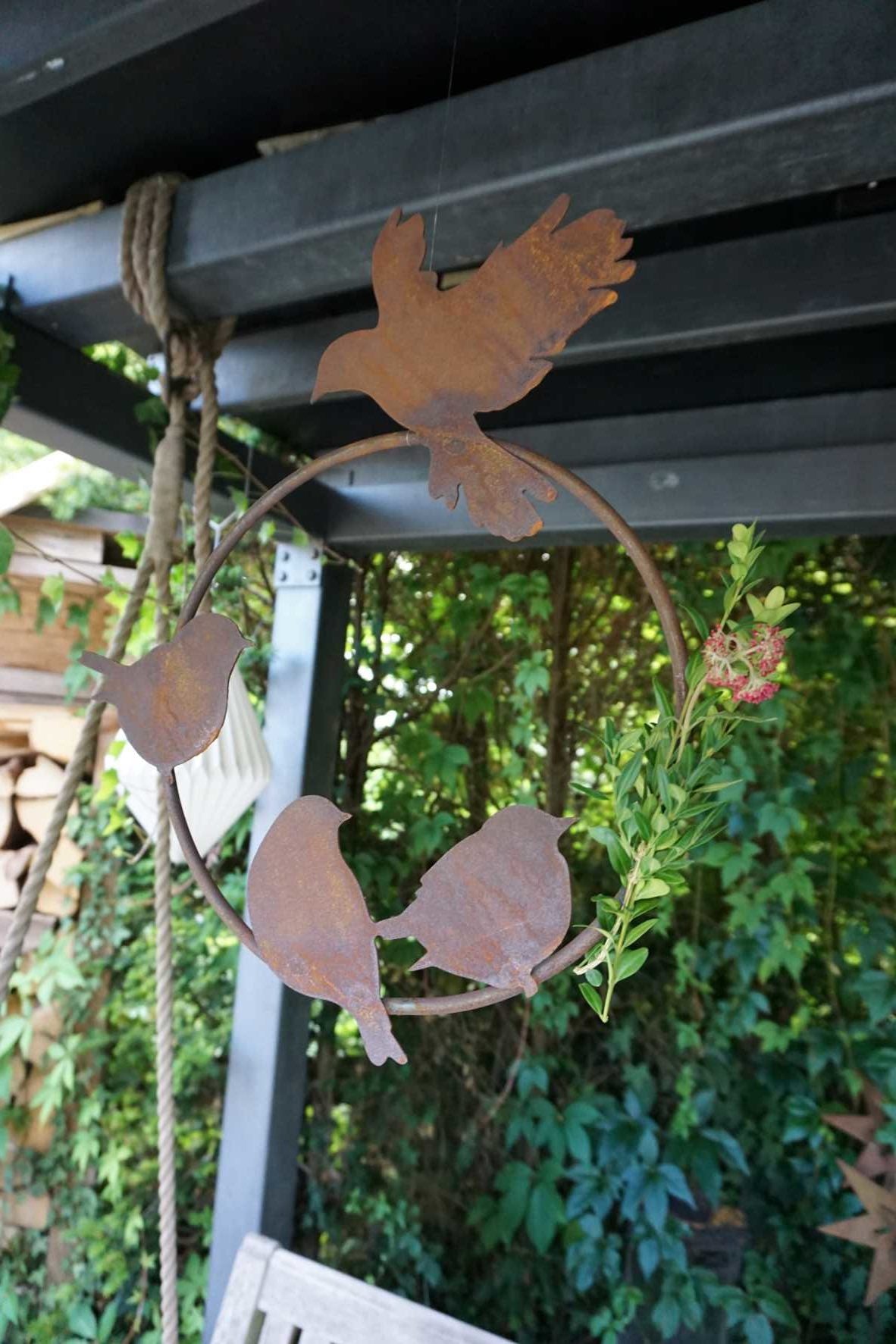 Ring with 4 Birds