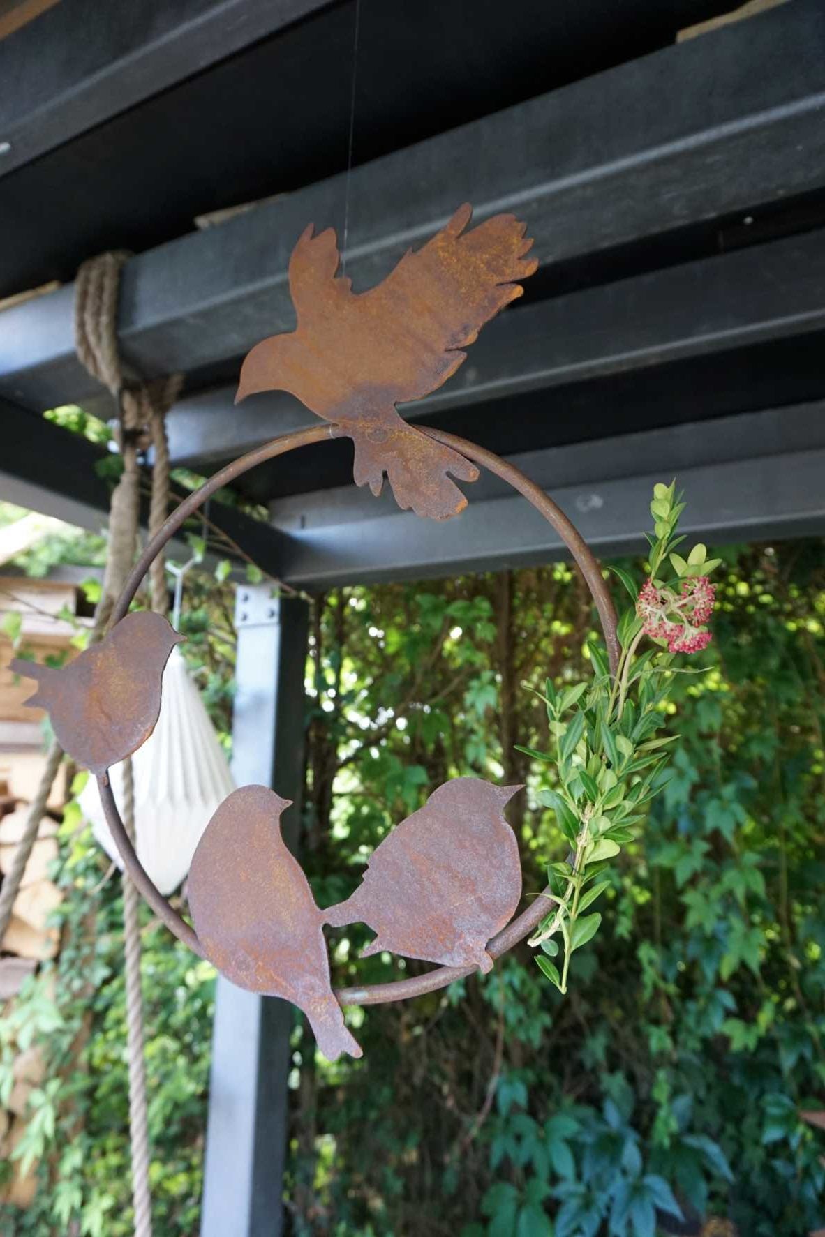 Ring with 4 Birds