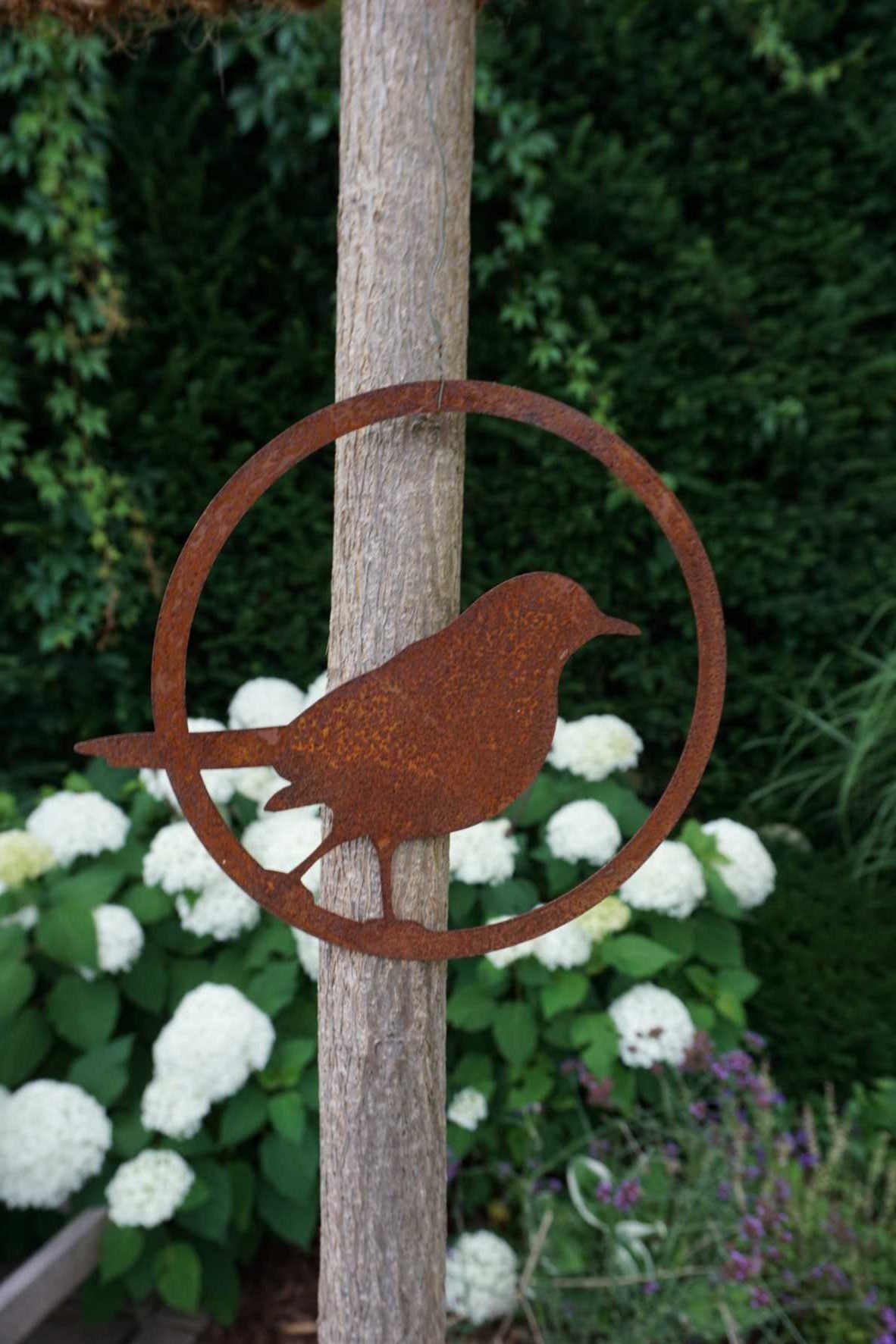 Vogel im Ring "Amsel"