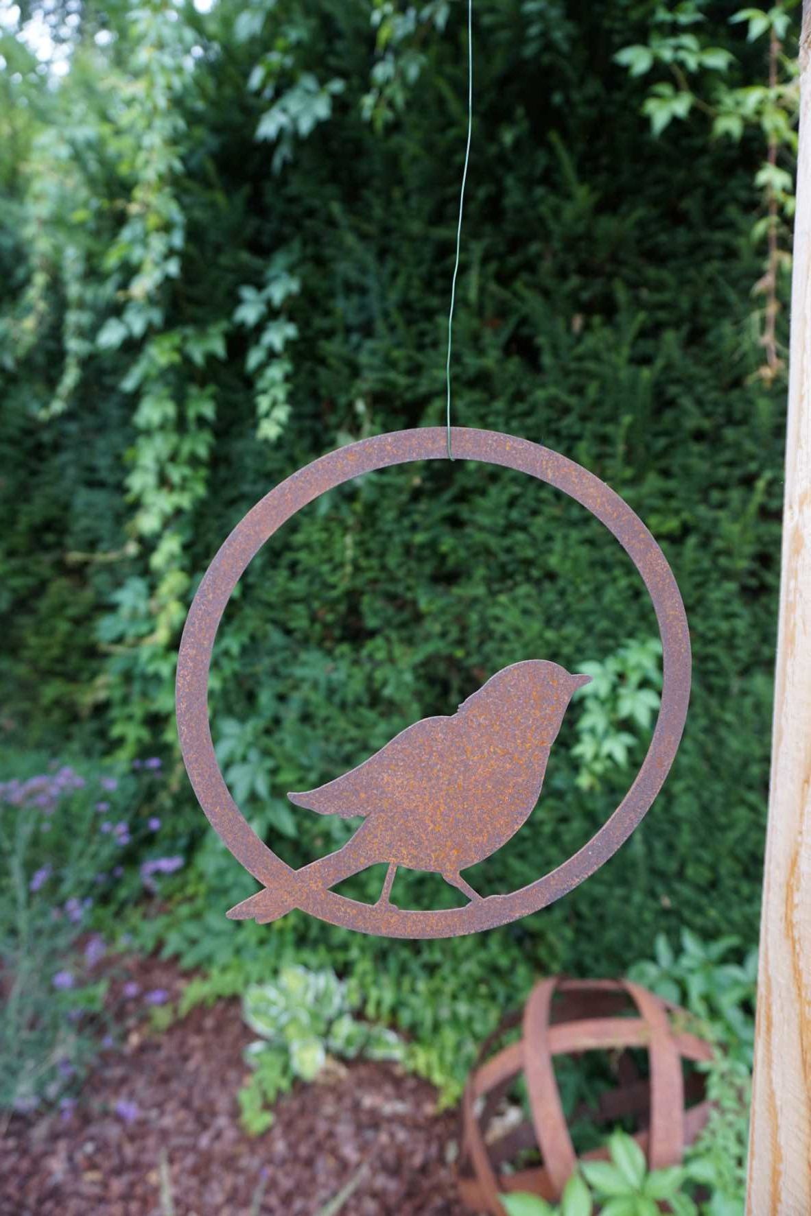 Vogel im Ring "flugbereit"