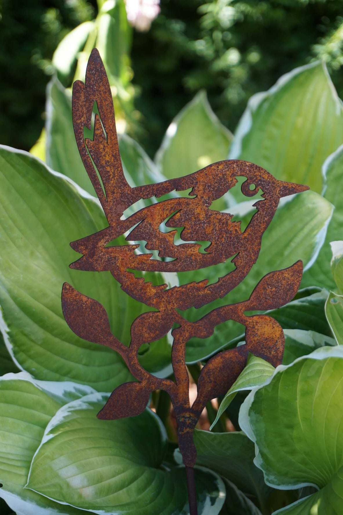 Wren on a stick