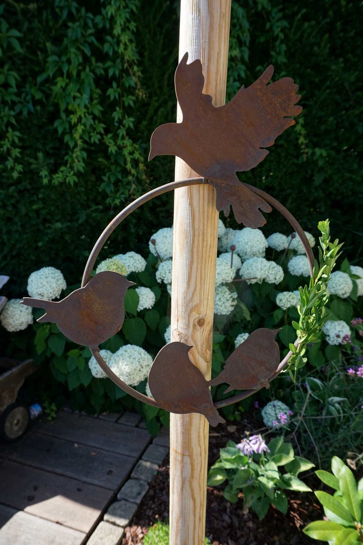 Ring with 4 Birds