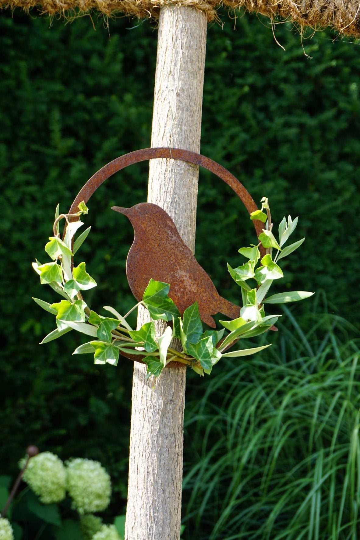 Vogel im Ring "Amsel"
