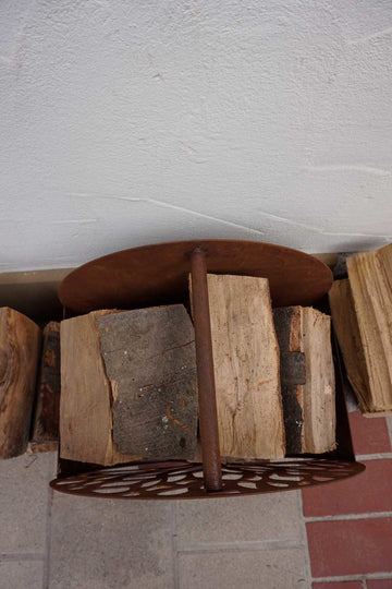 "Tree of Life" wooden shelf