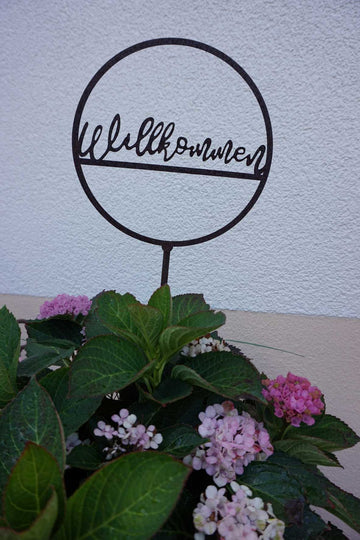Piquet de jardin "Bienvenue"
