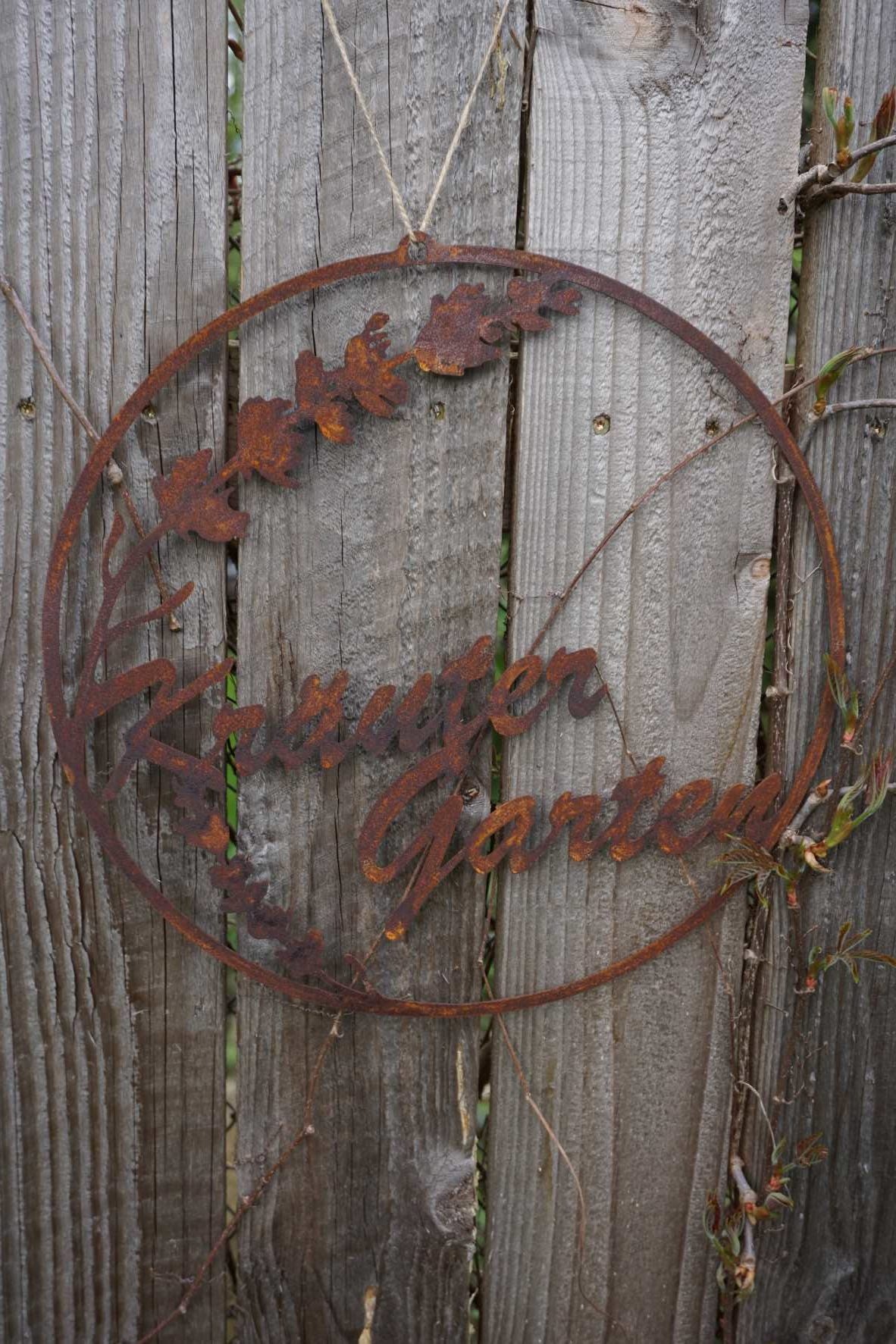 Sign "Herb Garden"