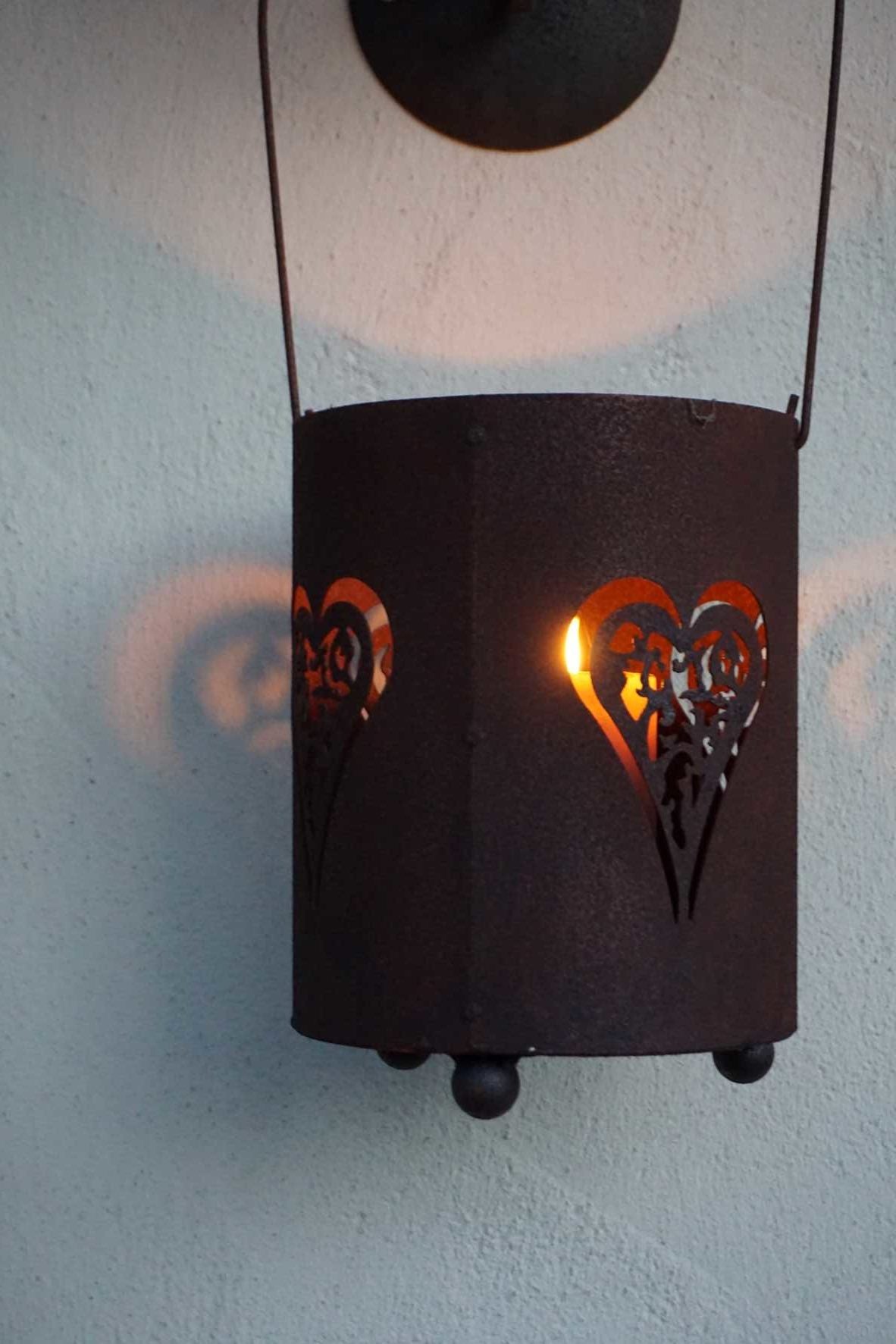 Lantern with heart