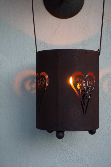 Lantern with heart