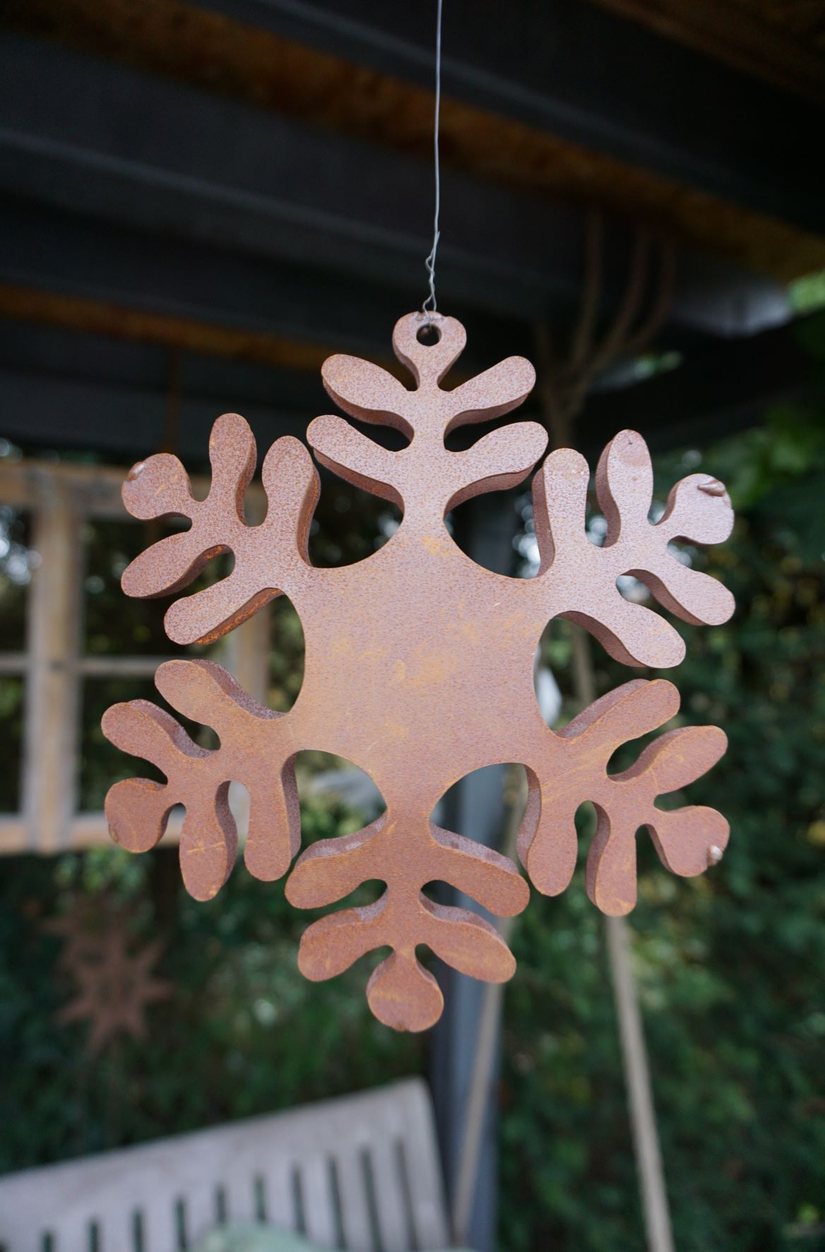 Edelrost Christbaumschmuck