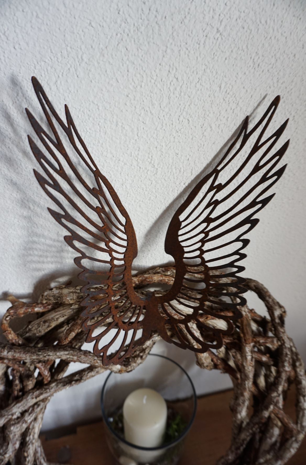 Filigrane Engelsflügel