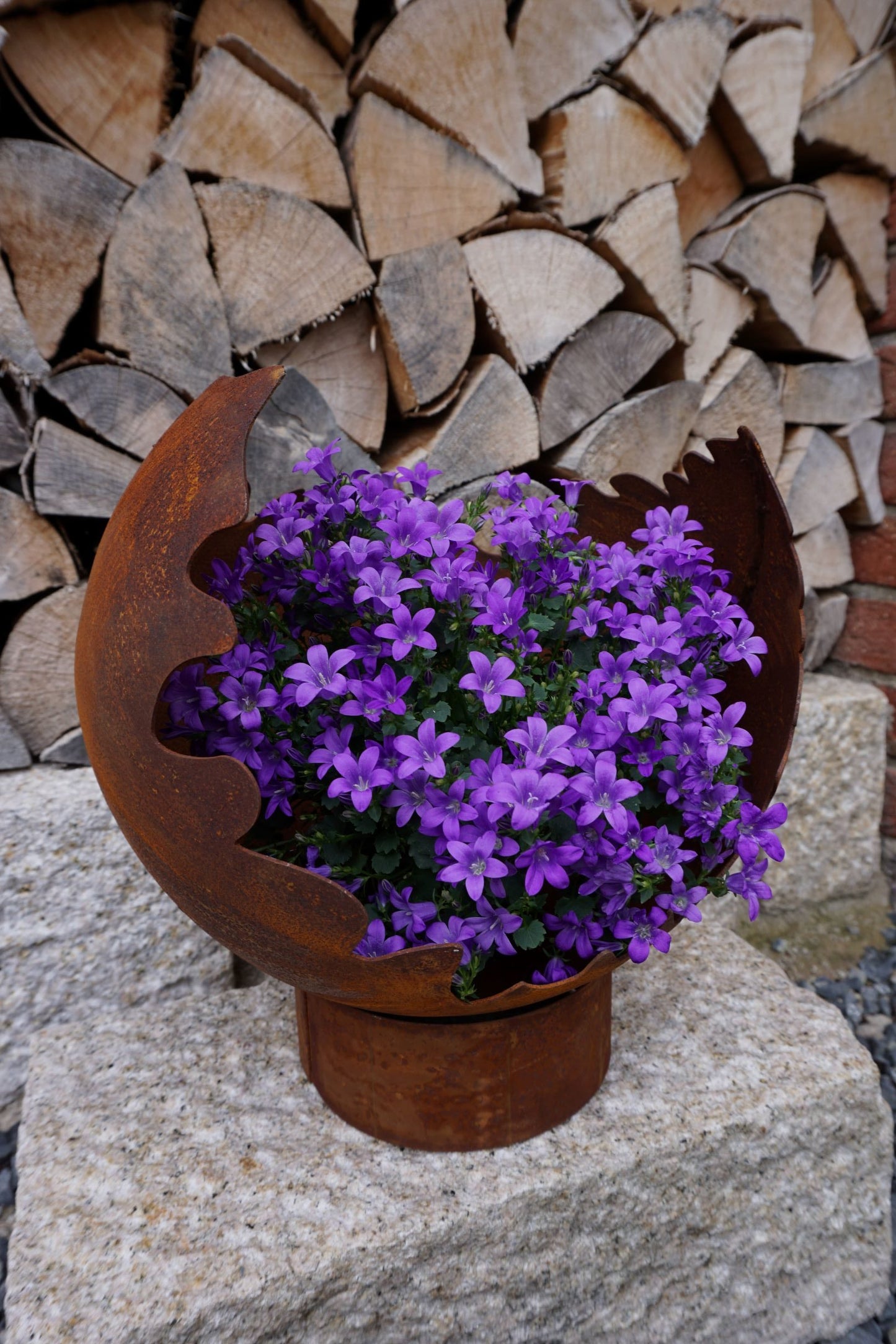 Vintage One Der Edelrost Deko Shop Edelrost Pflanzkugel Gartendeko Rost