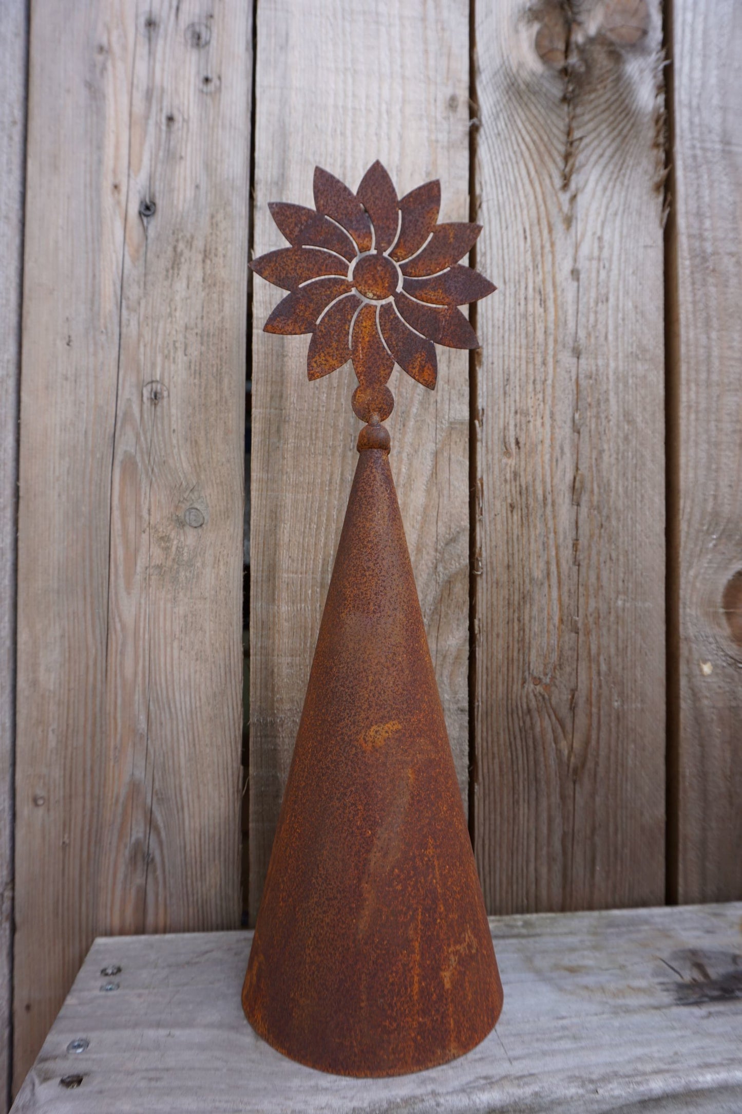 Edelrost Zaunhocker