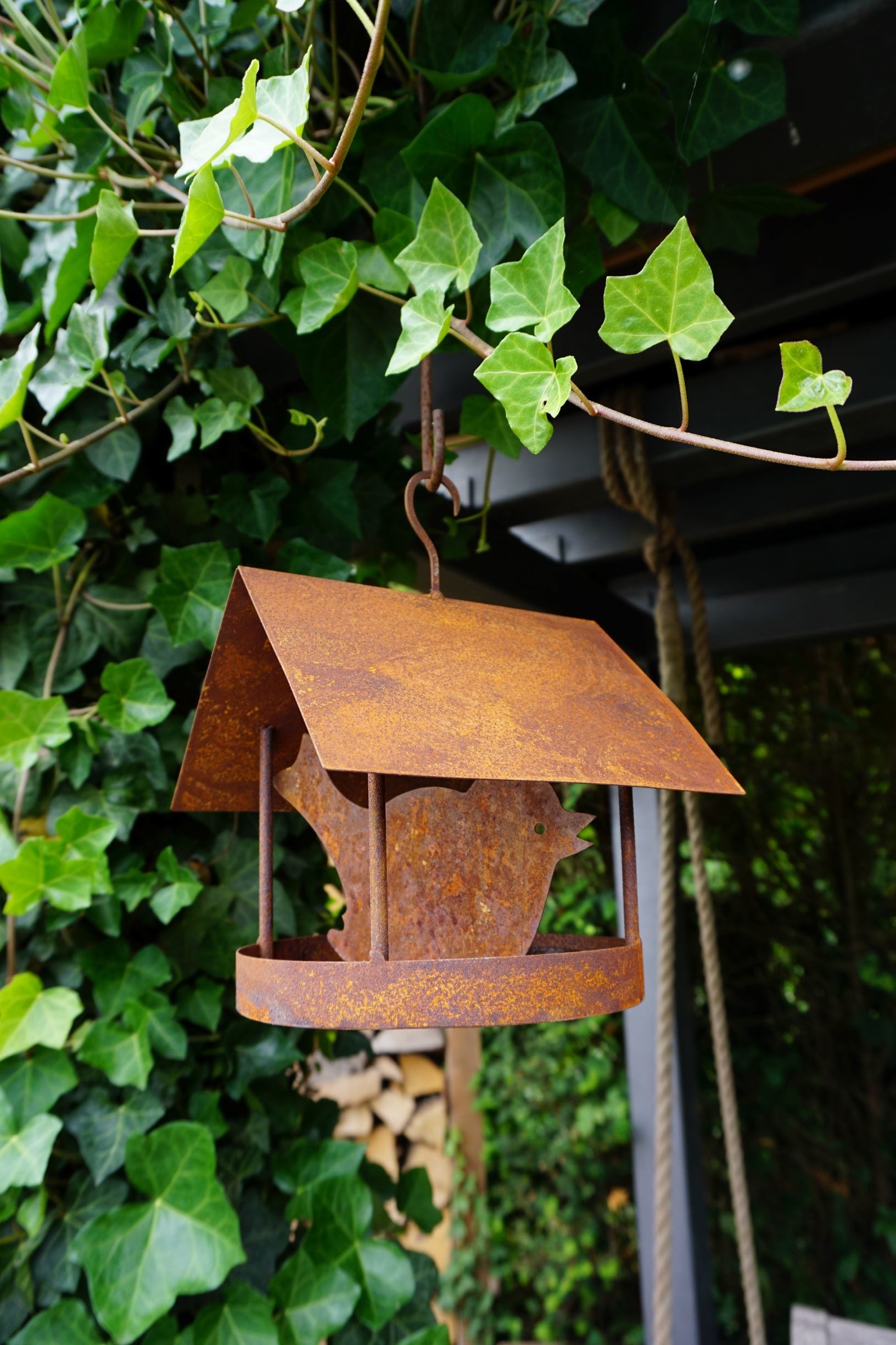 Vogelhaus Deluxe eckig