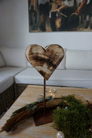 Wooden heart "Joni"