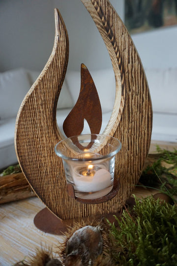 Lampe de table "Flamme"