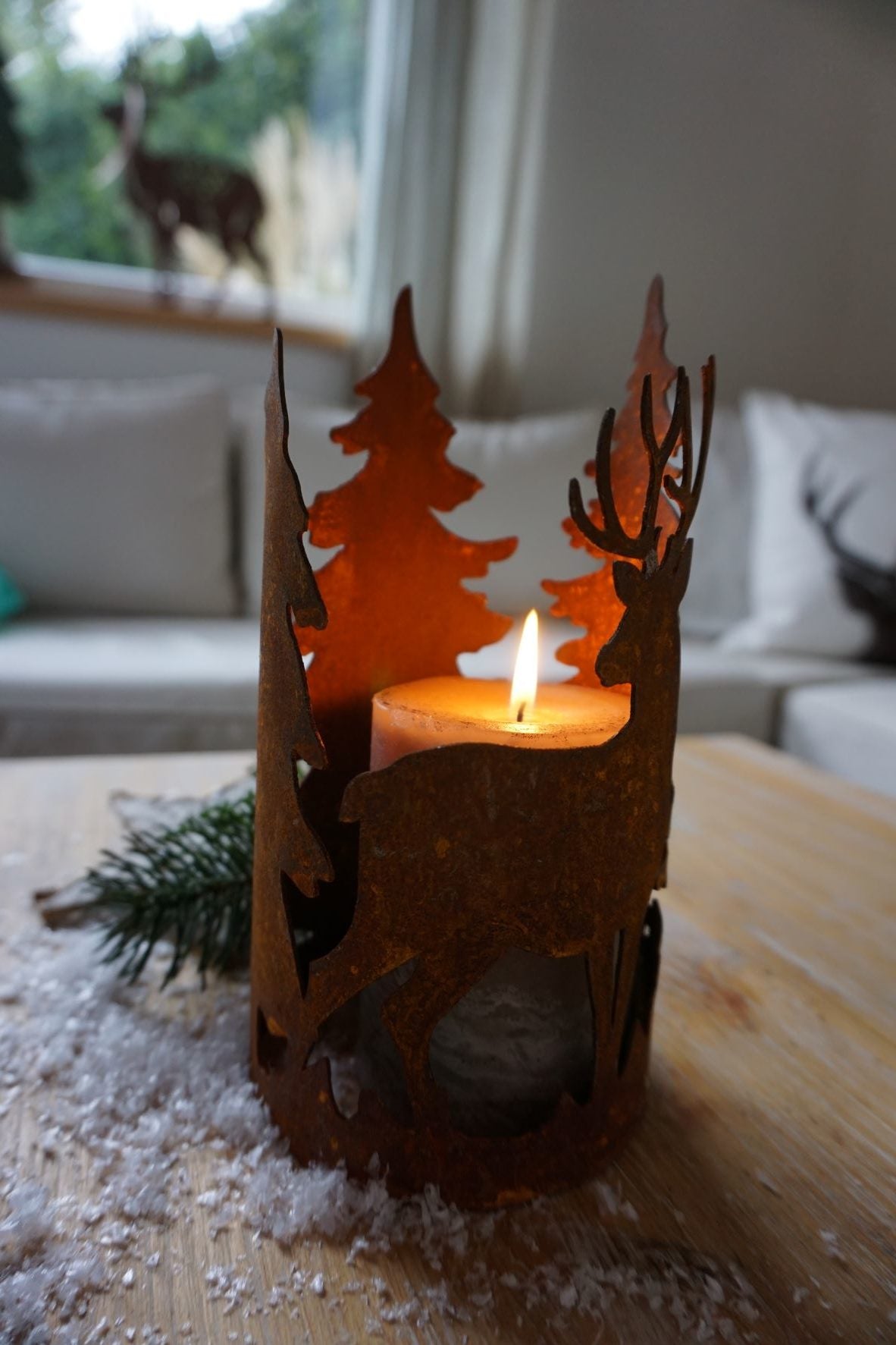 "Forest" - Ring with a forest scene