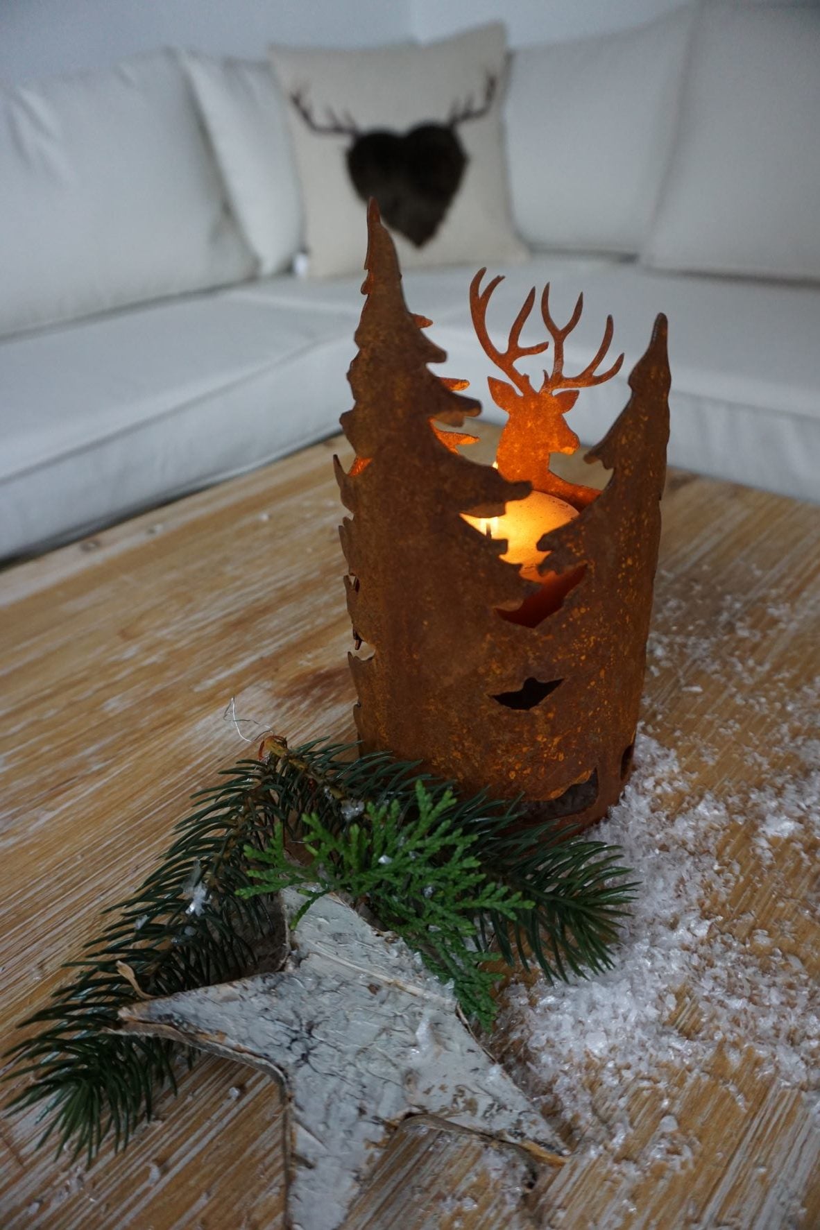 "Forest" - Ring with a forest scene