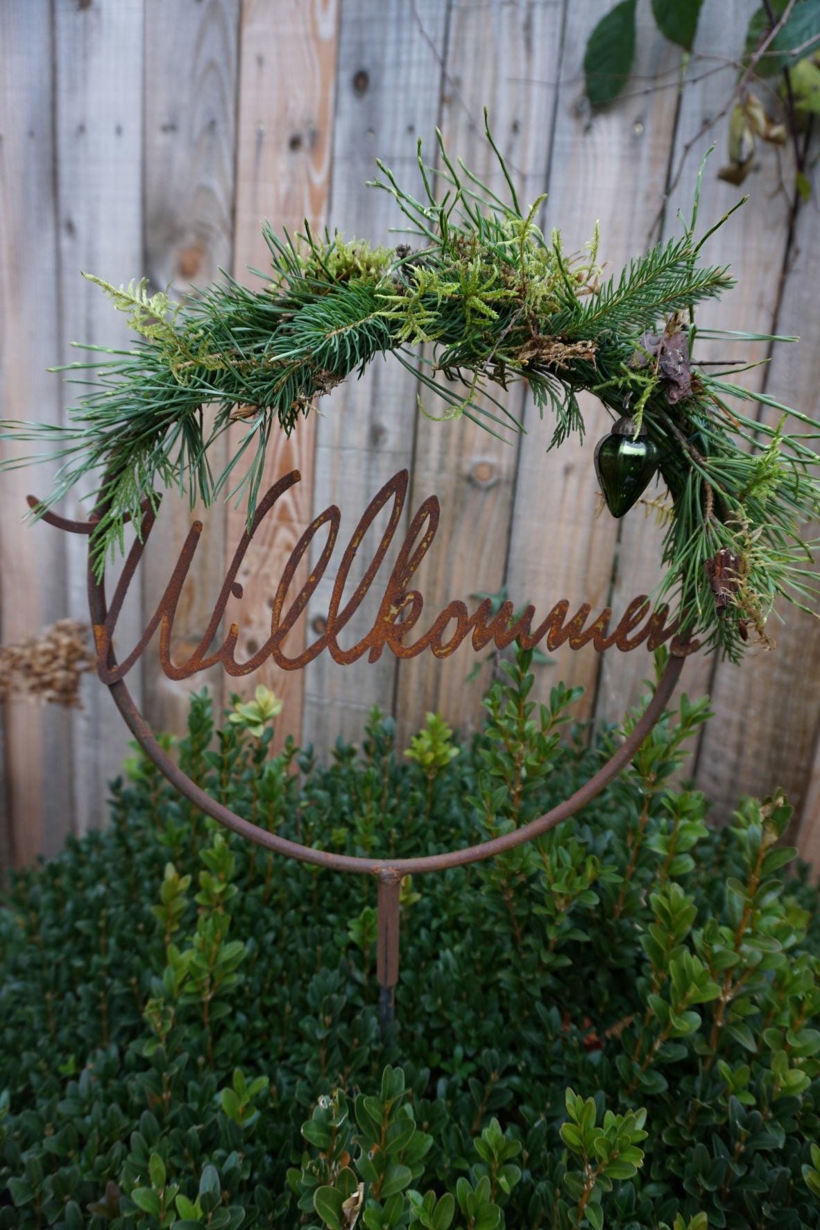 Ring "WELCOME" with sleeve