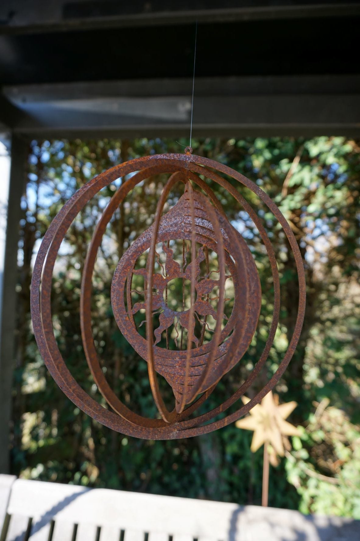 Windspiel Spirale "Sonne"