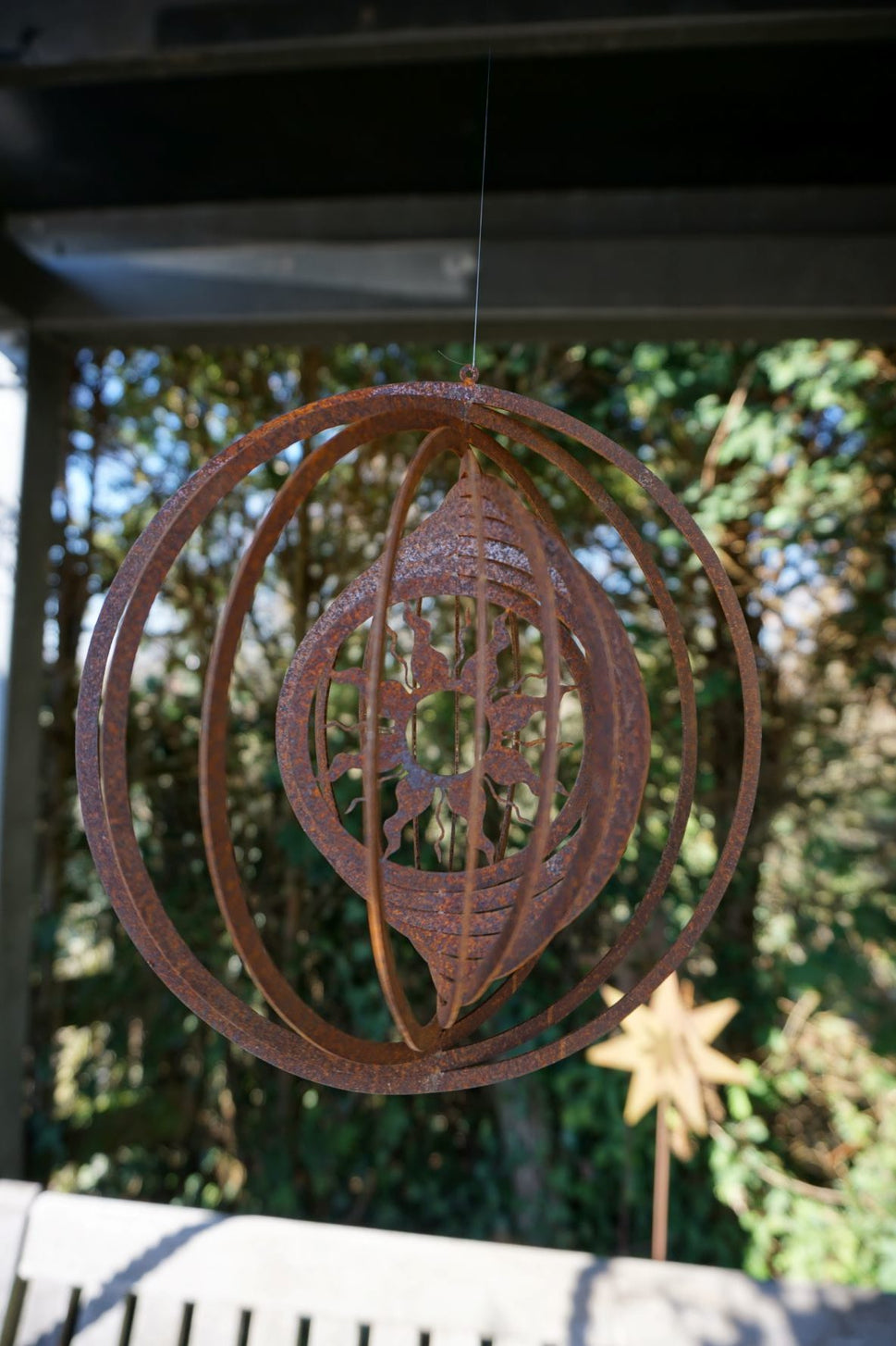 Wind Spinner Spiral "Sun"
