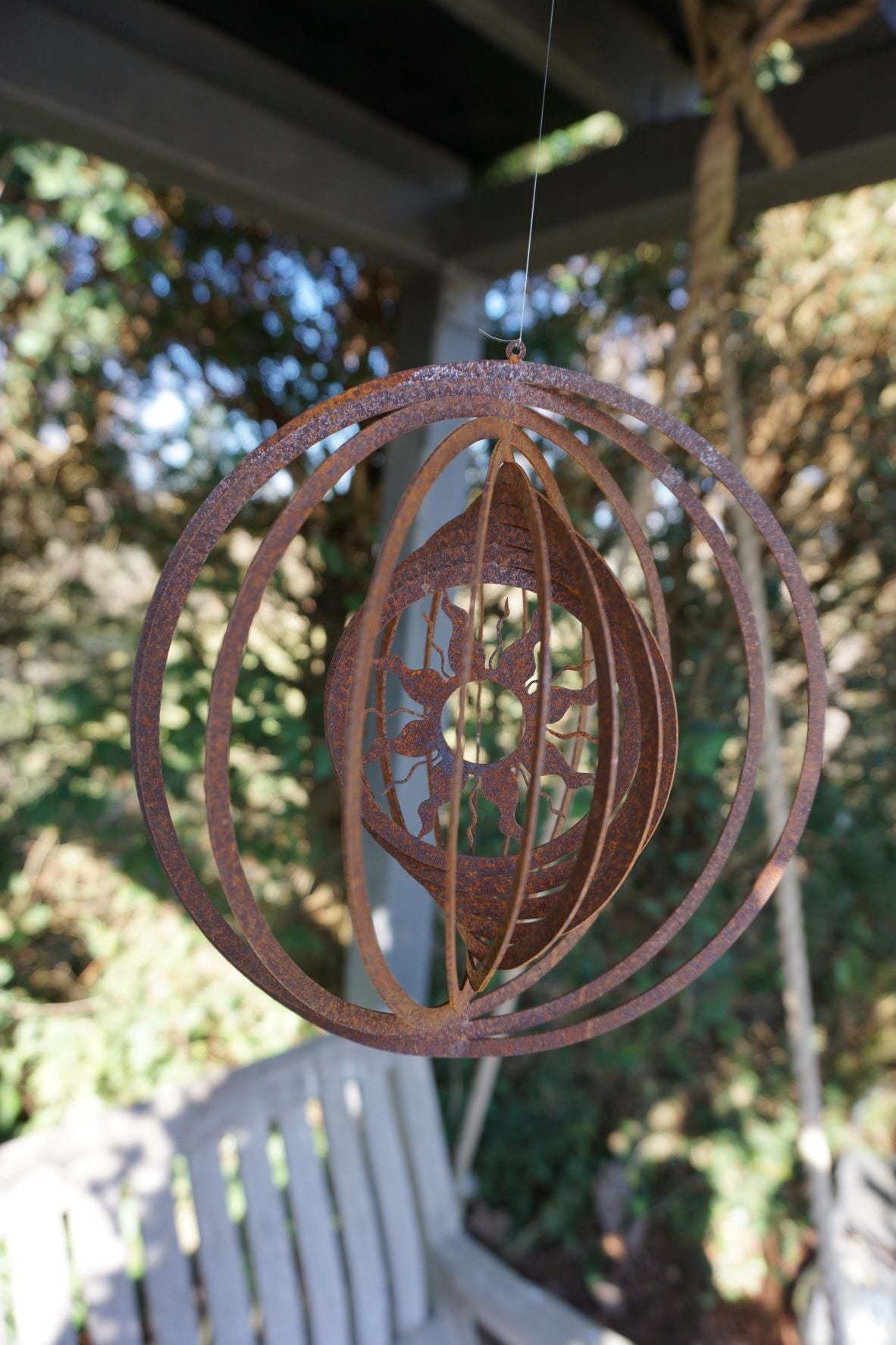 Windspiel Spirale "Sonne"