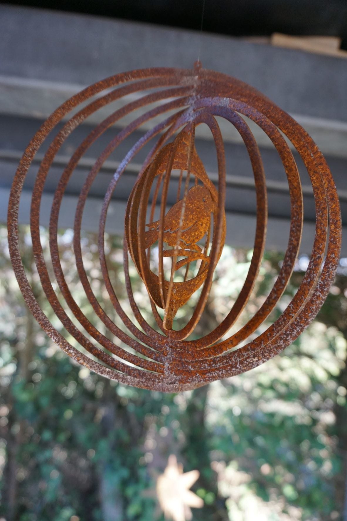 Windspiel Spirale "Spatz"