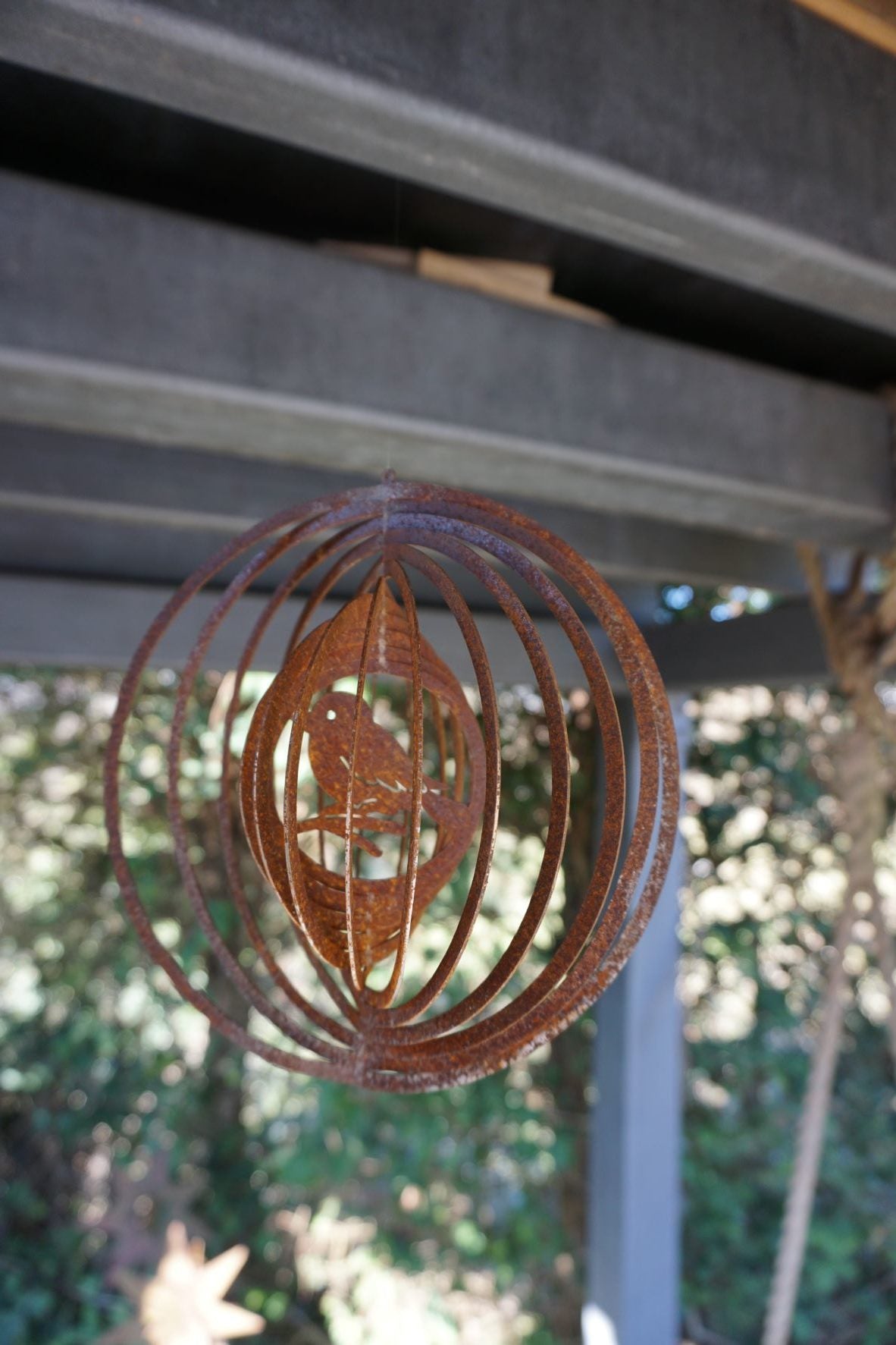 Windspiel Spirale "Spatz"