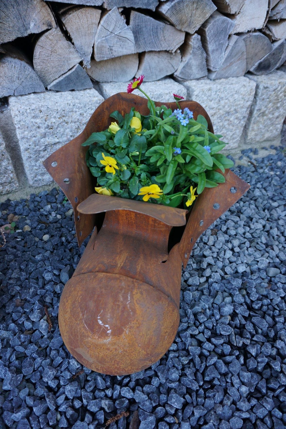 Jardinière "vieille chaussure"