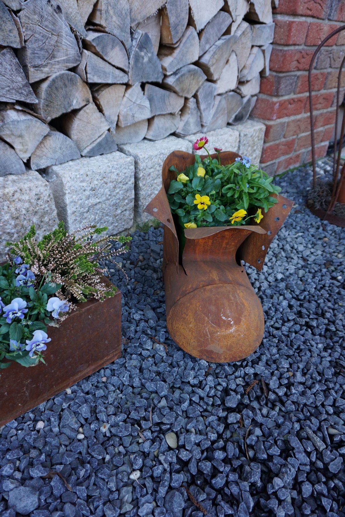 Jardinière "vieille chaussure"