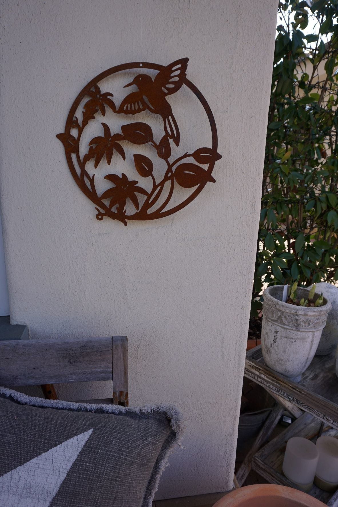 Schild "Kolibri" zum Hängen