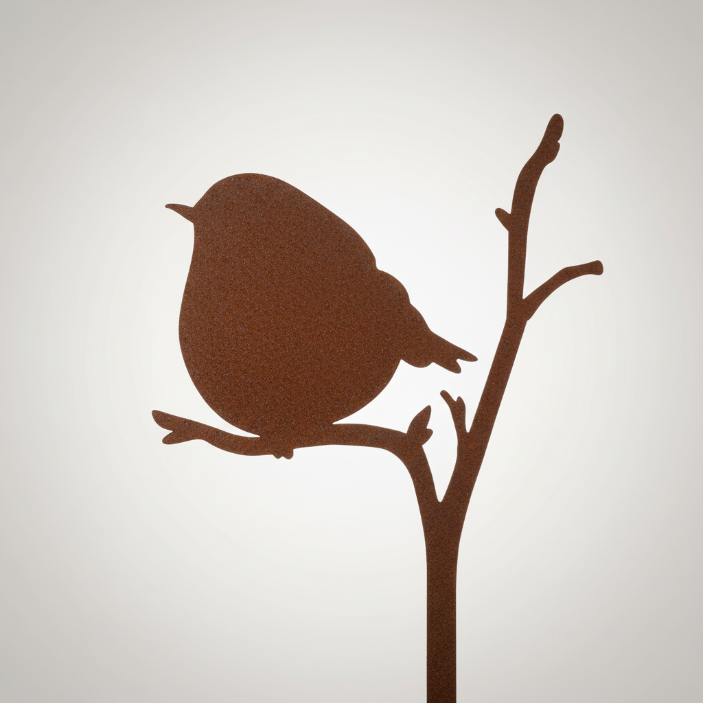 Little bird sitting on a branch