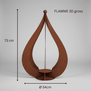 Flame 3D large