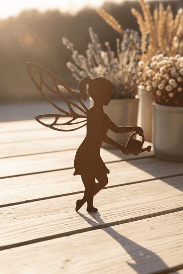 Gardening fairy with watering can