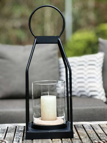 Lantern "Manoa" black