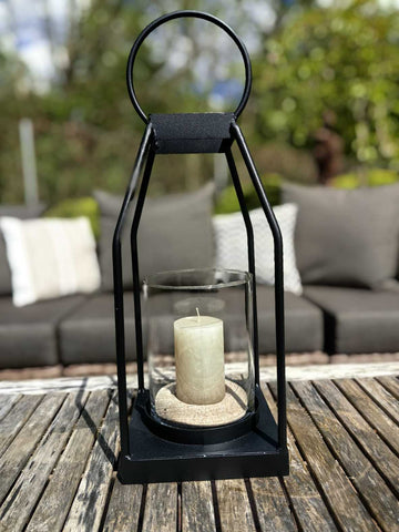 Lantern "Manoa" black