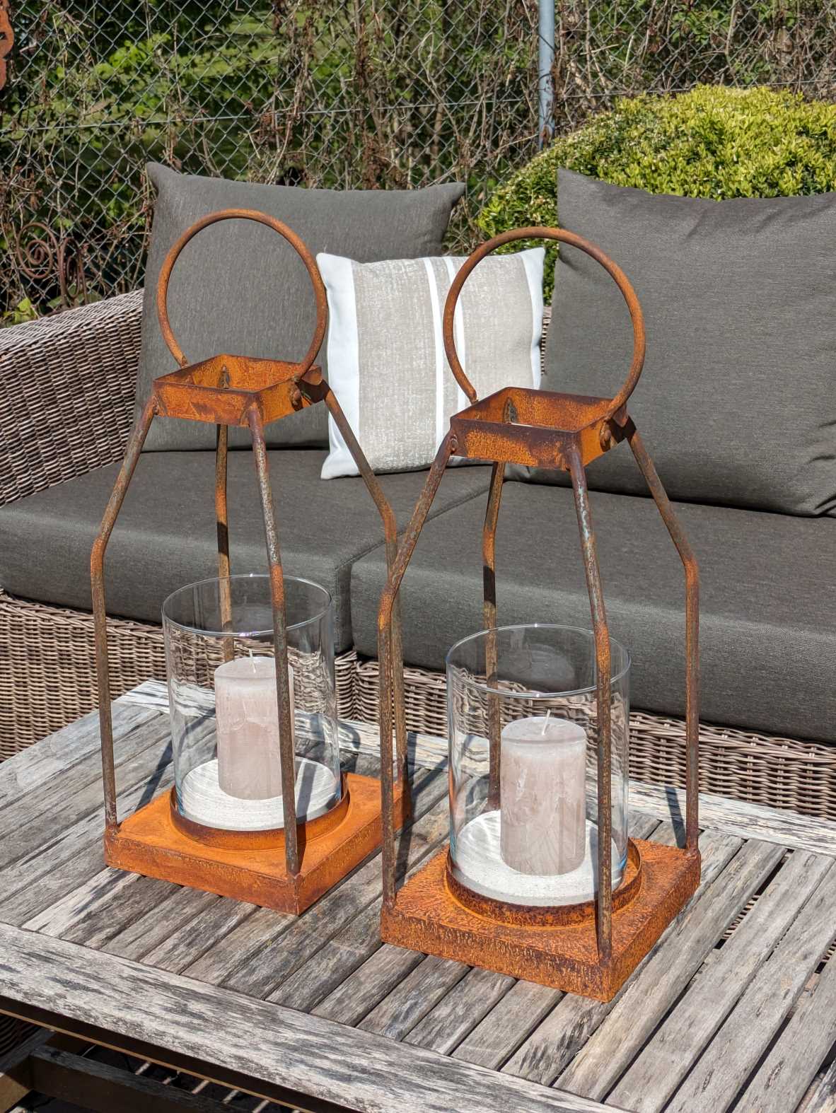 Lantern "Manoa" Rust