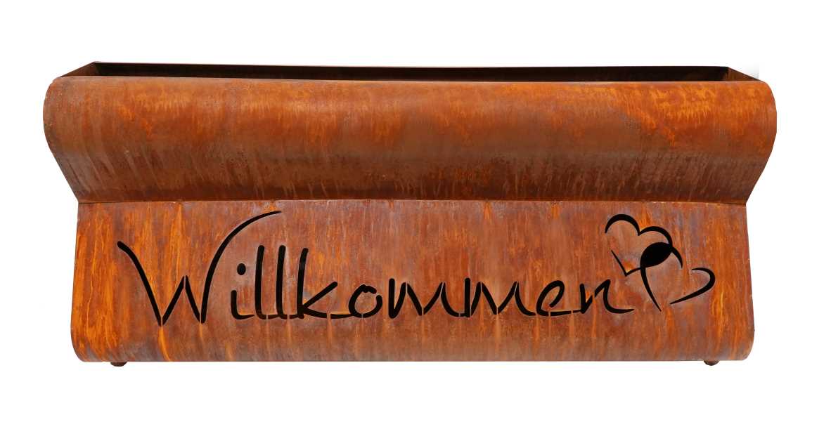 Pflanzgefäß -Bregenz- "Willkommen"