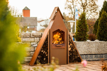 Barbecue pyramidale