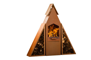 Barbecue pyramidale