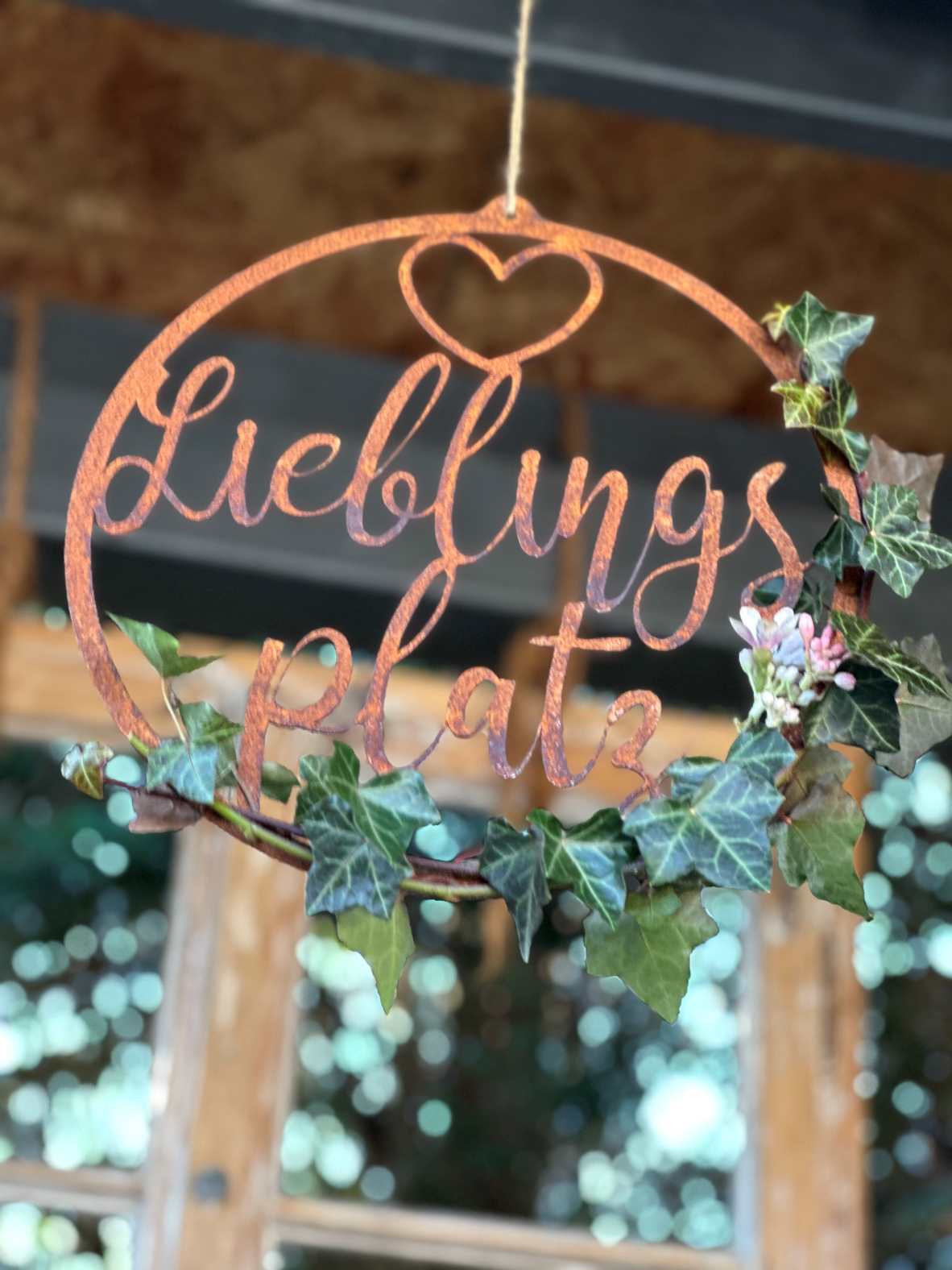 Schild "Lieblingsplatz"