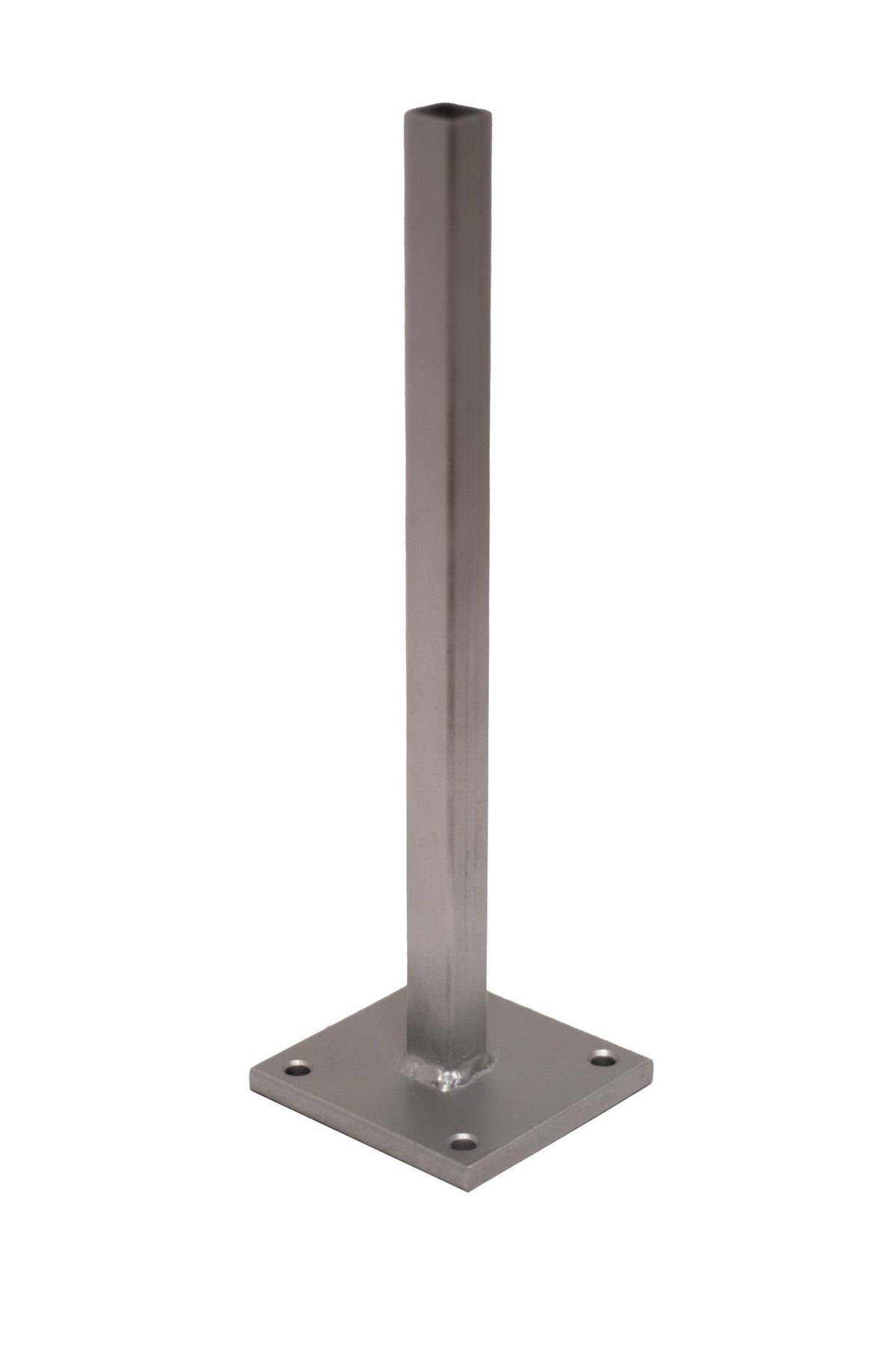 Post base for bolting down, for privacy screen, set of 2