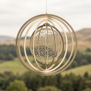 The Original! "Flower of Life" Wind Chime