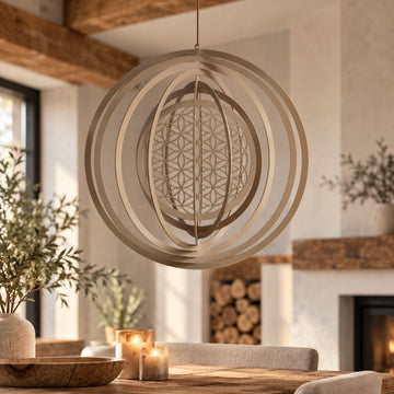 The Original! "Flower of Life" Wind Chime